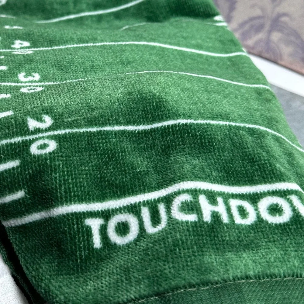 Football Field set of 3 Kitchen Towels | Game Day, Game On | NWT